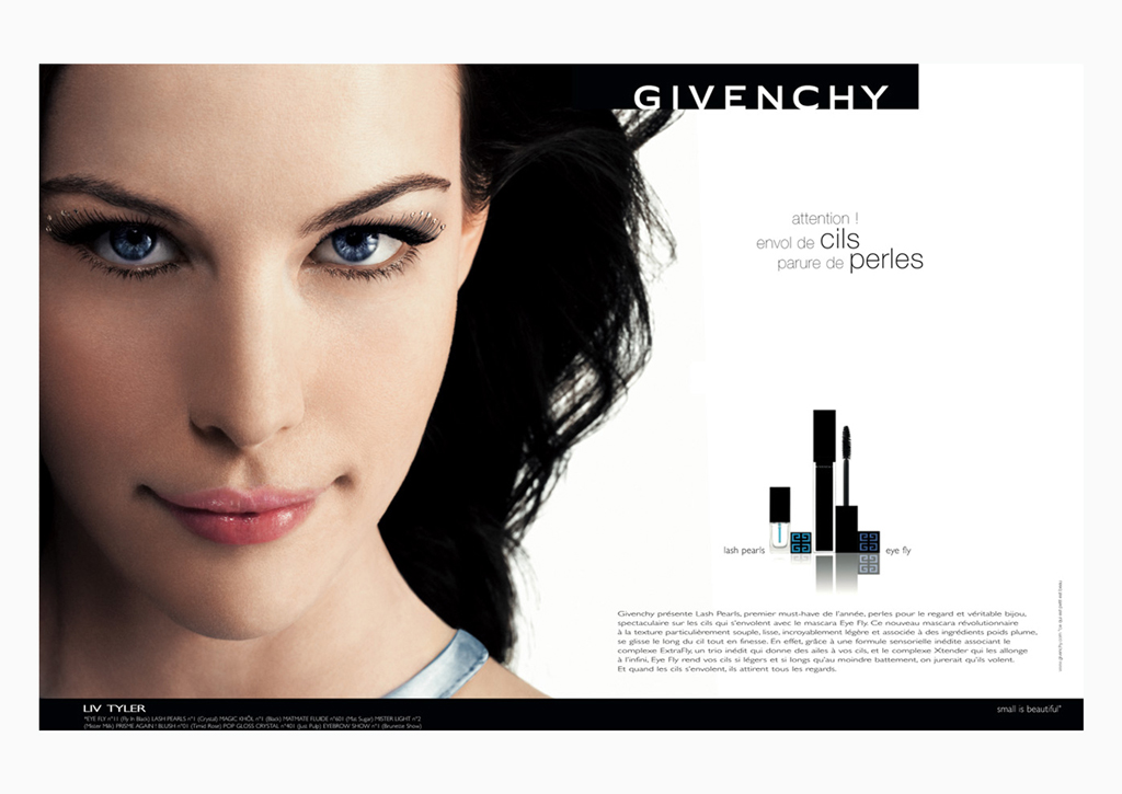 Givenchy - Campaign - Make-up - Liv Tyler
